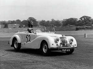 Northamptonshire Prints: A.C. Buckland tourer 1951 at Silverstone 8 clubs meeting