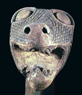 Open Mouth Prints: The Academicians animal head-post from the Oseburg ship burial