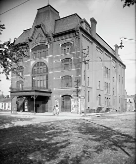 Academy Prints: Academy of music, Saginaw, Mich. between 1900 and 1910. Creator: Unknown