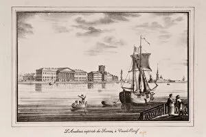Neva Collection: The Academy of Sciences (Series Views of Saint Petersburg), 1820s