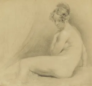 Constable John Prints: Academy Study, c1820. Creator: John Constable
