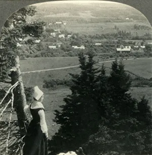 Nova Scotia Prints: In the Acadian Land, on the Shores of the Basin of Minas, Nova Scotia, Canada, c1930s