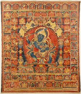 Buddhist Prints: Acala, The Buddhist Protector, equivalent to February / March 1322. Creator: Unknown