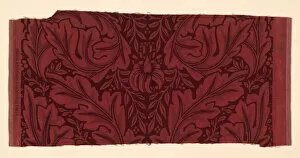 Arts Crafts Movement Collection: Acanthus (Formerly a Furnishing Textile) from the John J. Glessner House, Chicago, 1876
