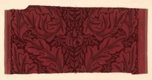 Arts Crafts Movement Collection: Acanthus (Formerly a Furnishing Textile) from the John J. Glessner House, Chicago, 1876