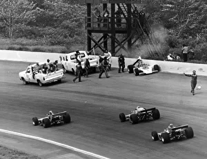 Indiana Prints: Accident at the Indianapolis 500, Indianapolis, Indiana, USA, 1974