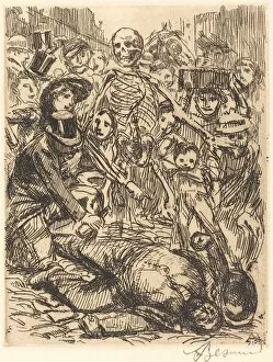 Incident Gallery: The Accident (L accident), 1900. Creator: Paul Albert Besnard