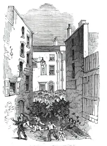 Accident at Nottingham, 1844. Creator: Unknown Accident at Nottingham, 1844. Creator: Unknown
