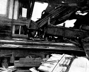 Collision Prints: The accident to a Scotch Express, 1898. Creator: William Crooke