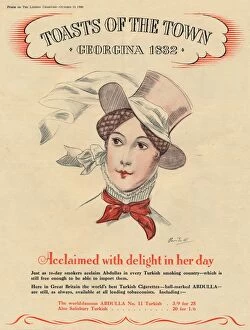London Charivari Gallery: Acclaimed with delight in her day, Toasts of the Town - Georgina 1832, 1940