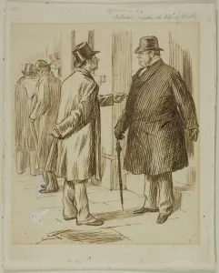 Keene Charles Samuel Prints: Accommodation, 1870 / 91. Creator: Charles Samuel Keene
