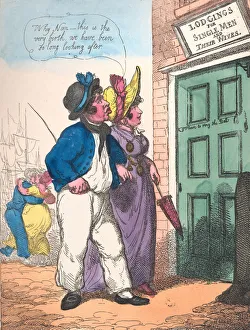 Boarding House Prints: Accommodation, or Lodgings to Let at Portsmouth!!, June 30, 1808. June 30, 1808