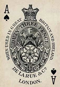 Gambling Collection: Ace of Spades, 1925