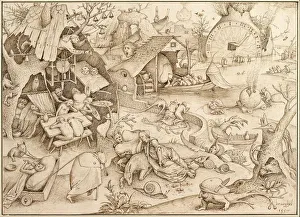 Affluence Prints: Acedia (Sloth) From the series Seven Deadly Sins