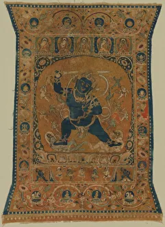 Thangka Prints: Achala, King of the Wrathful Ones (previously identified as Vighnantaka), early 1200s