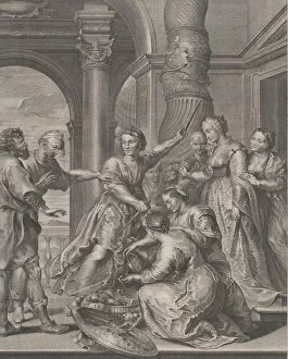 Images Dated 28th September 2020: Achilles and the daughters of Lycomedes, ca. 1620-26. ca. 1620-26