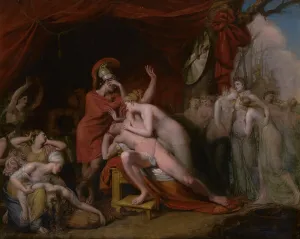 Rejection Prints: Achilles, frantic for the loss of Patroclus