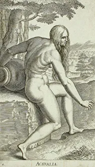 Gallaea Philippo Prints: Acidalia, 1587. Creator: Philip Galle