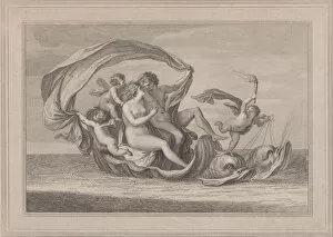 Battista Cipriani Gallery: Acis and Galatea, 1787. Creator: Francesco Bartolozzi