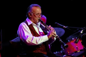 Surrey Prints: Acker Bilk, Dorking Halls, Dorking, Surrey, 2012. Artist: Brian O Connor