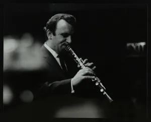 Hertfordshire Gallery: Acker Bilk playing at the Cherry Tree Jazz Club, Welwyn garden City, Hertfordshire, 1964