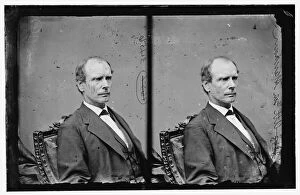 Diptych Collection: Ackerman, Hon. Ames, Atty. Gen. between 1860 and 1870. Creator: Unknown
