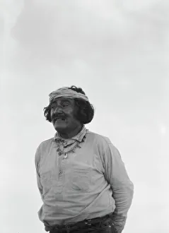 Pueblo Indian Prints: Acoma, New Mexico area views, between 1899 and 1928. Creator: Arnold Genthe