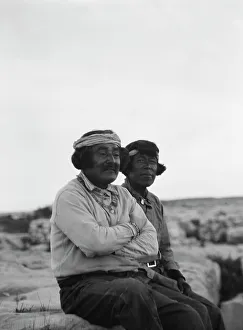 Pueblo Indian Prints: Acoma, New Mexico area views, between 1899 and 1928. Creator: Arnold Genthe