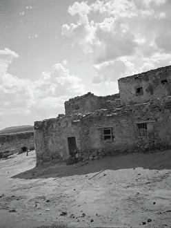 Mud Brick Prints: Acoma, New Mexico area views, between 1899 and 1928. Creator: Arnold Genthe