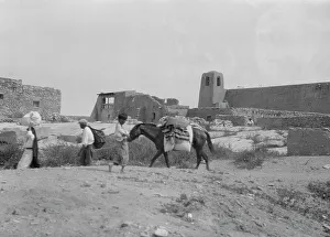 Pueblo Indian Prints: Acoma, New Mexico area views, between 1899 and 1928. Creator: Arnold Genthe
