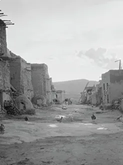 Mud Brick Prints: Acoma, New Mexico area views, between 1899 and 1928. Creator: Arnold Genthe