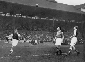 Player Prints: Acrobatics in a Arsenal v Chelsea match at Stamford Bridge