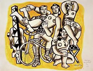 Bike Prints: Acrobats, 1952. Creator: Fernand Leger.
Acrobats, 1952. Creator: Fernand Leger