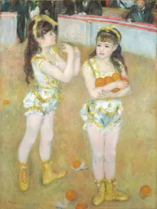 Circus Ring Prints: Acrobats at the Cirque Fernando (Francisca and Angelina Wartenberg), 1879