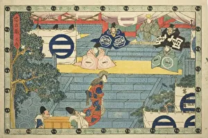Shogun Prints: Act 1 (Daijo), from the series The Revenge of the Loyal Retainers (Chushingura)