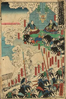 Blades Prints: Act 12 (Junidanme), from the series The Storehouse of Loyal Retainers (Kanadehon)