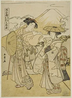 Treasury Of Loyal Retainers Prints: Act Eight: Bridal Journey, from the play Treasury of Loyal Retainers