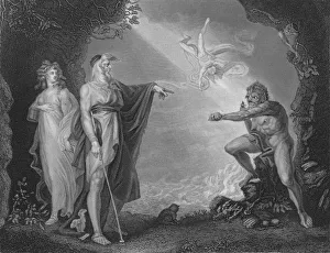 Caliban Gallery: Act I Scene ii from The Tempest, c19th century