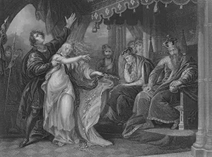 Josiah Prints: Act IV Scene v from Hamlet, c19th century