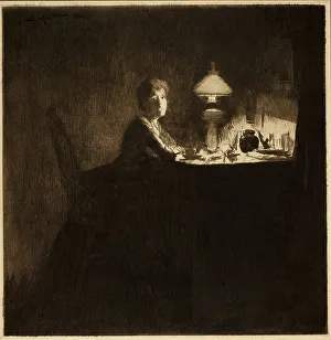 Dunald Mill Hole Prints: The Acting Manager, 1884. Creator: Walter Richard Sickert