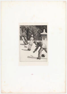 1881 Gallery: Action. (Opus VI, Plate 2 from Paraphrase on the Finding of a Glove), 1881