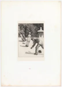Action. (Opus VI, Plate 2 from Paraphrase on the Finding of a Glove), 1881