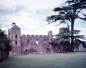 Shropshire Prints: Acton Burnell Castle, Shropshire, c1955. Creator: Arthur Charles Kirby Ware