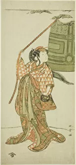 The Actor Arashi Hinaji I Dancing 'Musume Dojo-ji'(The Maiden at Dojo Temple)