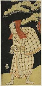 Ichimura Theatre Prints: The Actor Arashi Otohachi I as Numataro Kyusei Disguised as the Burglar Ipponzaemon