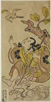 Kiyonobu Torii Gallery: The Actor Bando Matakuro I, c. 1700. Creator: Torii Kiyonobu I