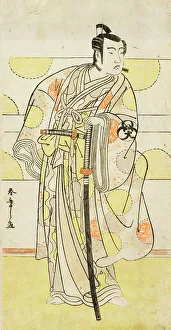 Shunsho Prints: Actor Bando Mitsugoro I (image 2 of 2), 1770s-mid 1780s. Creator: Shunsho