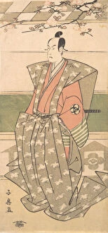 Choki Gallery: The Actor Bando Mitsugoro II in Ceremonial Robes with Kamishimo, 1751-1788