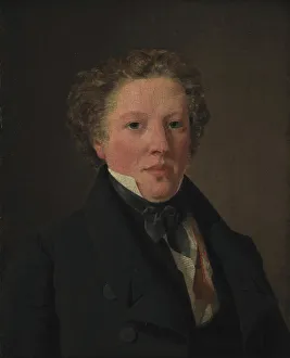 Smug Prints: The Actor Christoffer Hvid, 1825-1827. Creator: Wilhelm Bendz