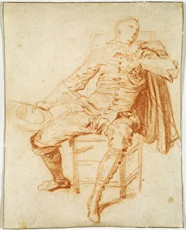 Comedie Italienne Prints: Actor of the Comedie Italienne (Crispin), early 20th century. Artist: Jean-Antoine Watteau